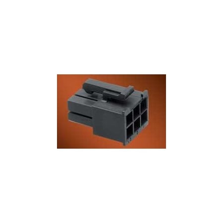 Molex Headers & Wire Housings Minifit Jr Rcpt Dr 4P W/O Tabs 50362301